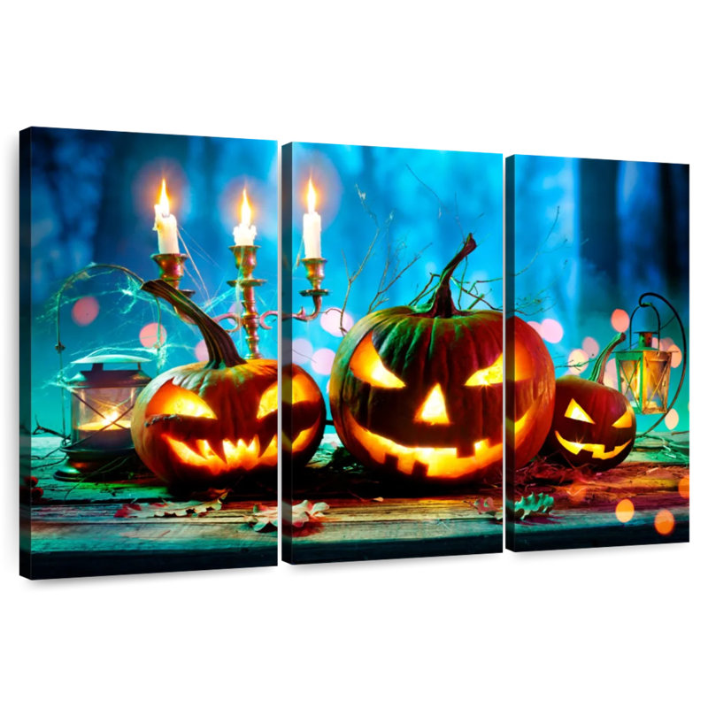 Candélabre Lelend Jack O Lantern, H 36 po x l 57 po