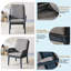 Ensemble de 2 chaises d'extérieur Malba