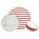 Red Ribbon 12 Piece Dinnerware Set, Service for 4