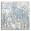 «Rain Abstract 6 Blue» par Danhui Nai, art mural en verre acrylique-751407100