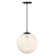 Jadynce 1 - Light Matte Black Sphere Pendant