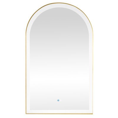 Estartit Aluminium Arch Wall Mirror