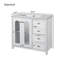 Meuble-lavabo 36 po avec comptoir en céramique-112275634