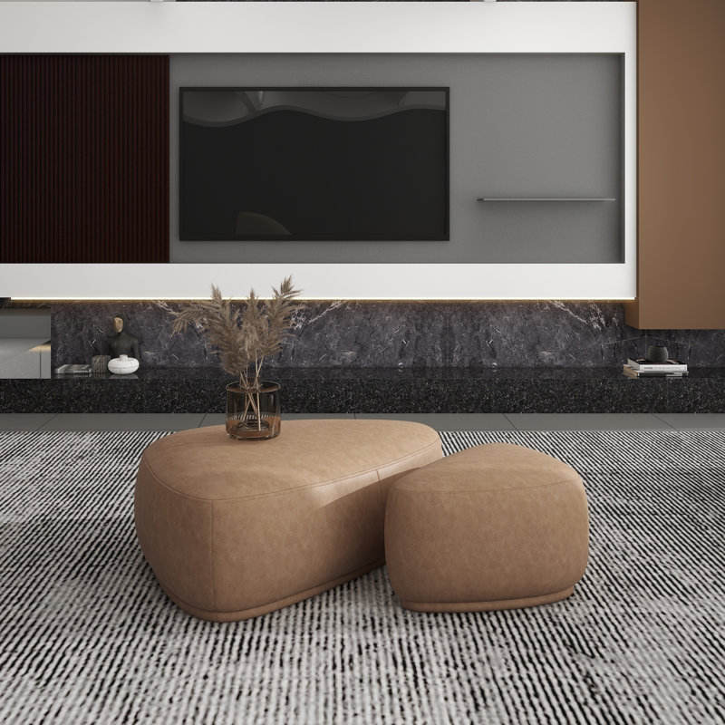 Britnae Upholstered Pouf