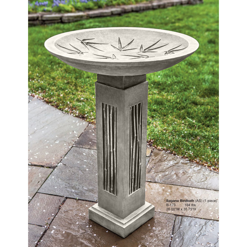 Sagano Birdbath, Natural