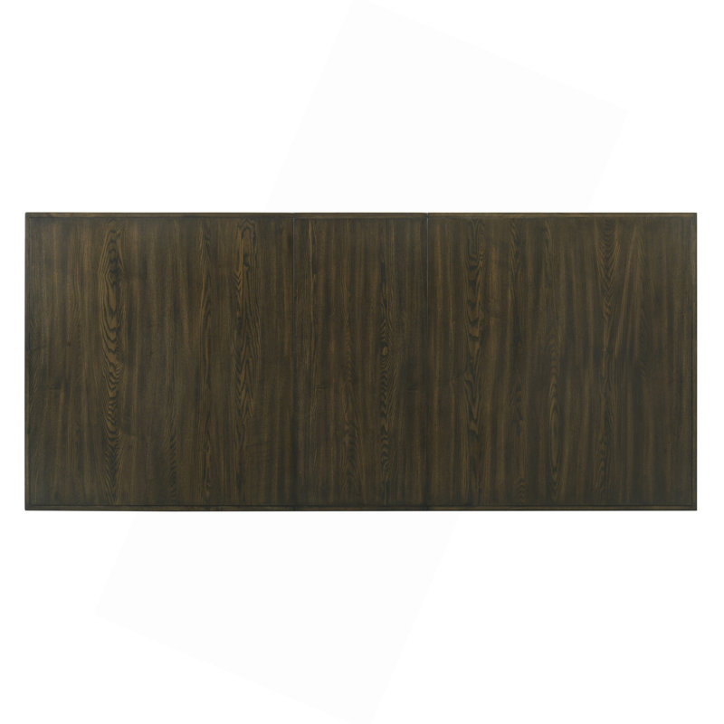 Table de salle à manger rectangulaire extensible 18 po, 5 pièces: table, 4 chaises