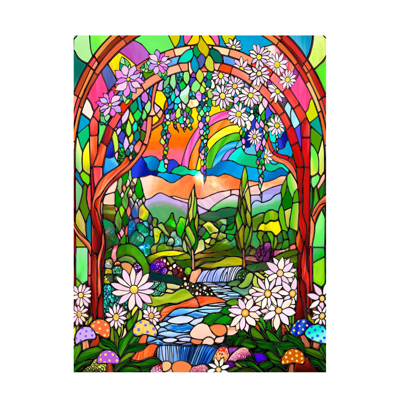 Art sur toile Jess Stempel, H 19 po x l 14 po