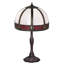 Lampe de table gothique en métal
