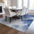 Khloei Washable Abstract Indoor / Outdoor Rug-1927625979