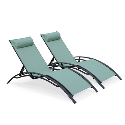 Adalayna 154 cm Long Reclining Double Chaise with Cushions