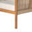 Fielder Patio Acacia Wood Rope-Woven Club Chair With Cushions