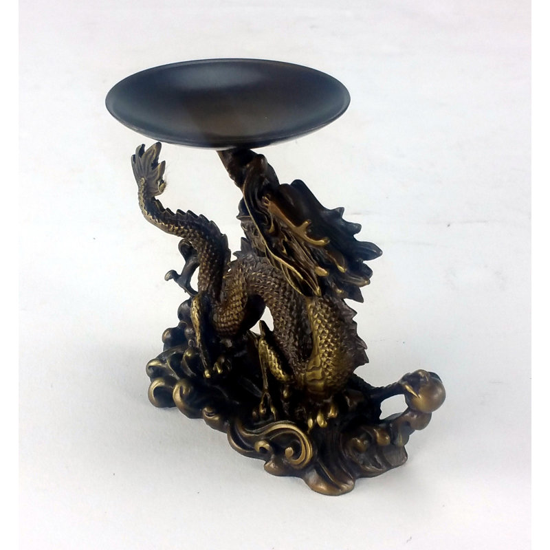 3'' H Brass Tabletop Tealight Holder