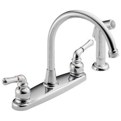 Westbrass Kitchen Faucet with Side Spray