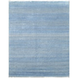 One-of-a-Kind Rectangle 7'9" x 9'8" Area Rug in Silver/Aqua