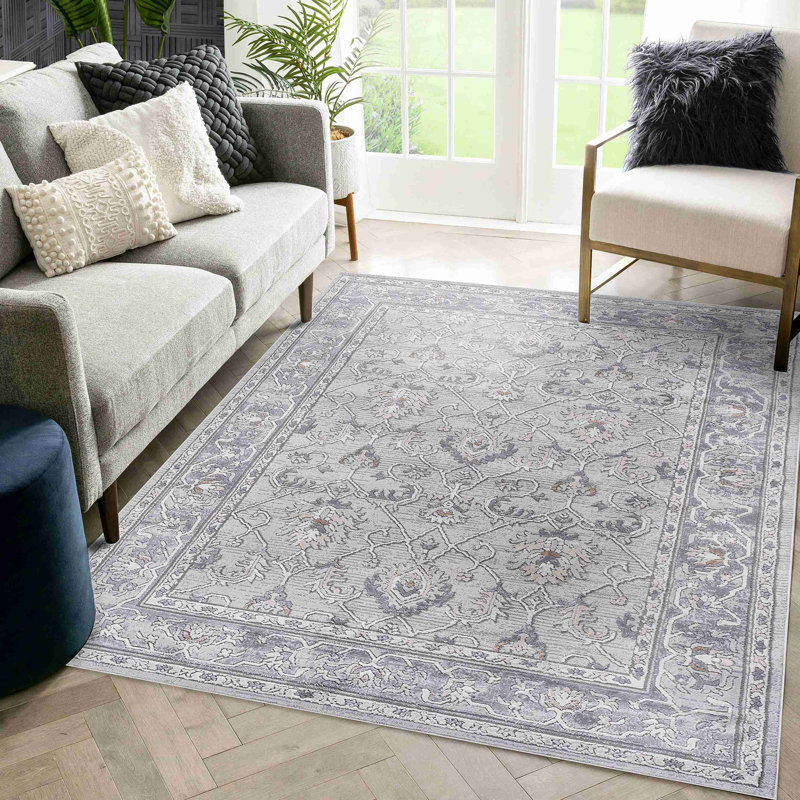 Collection Oriental Non-Shedding Living Room Bedroom Dining Home Office Stylish And Stain Resistant Area Rug