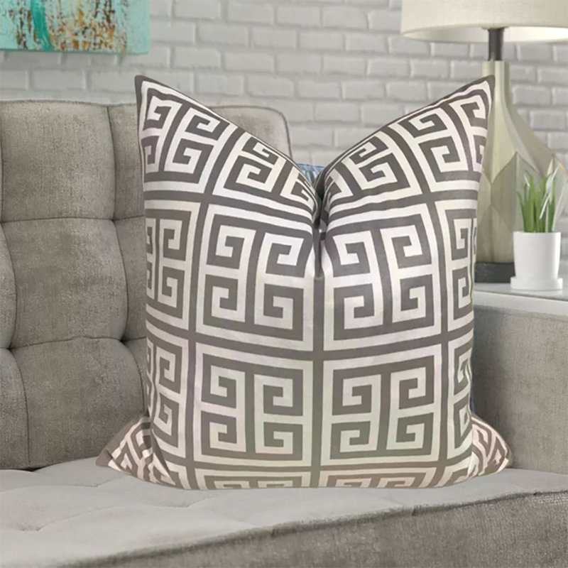 Housse de coussin en velours