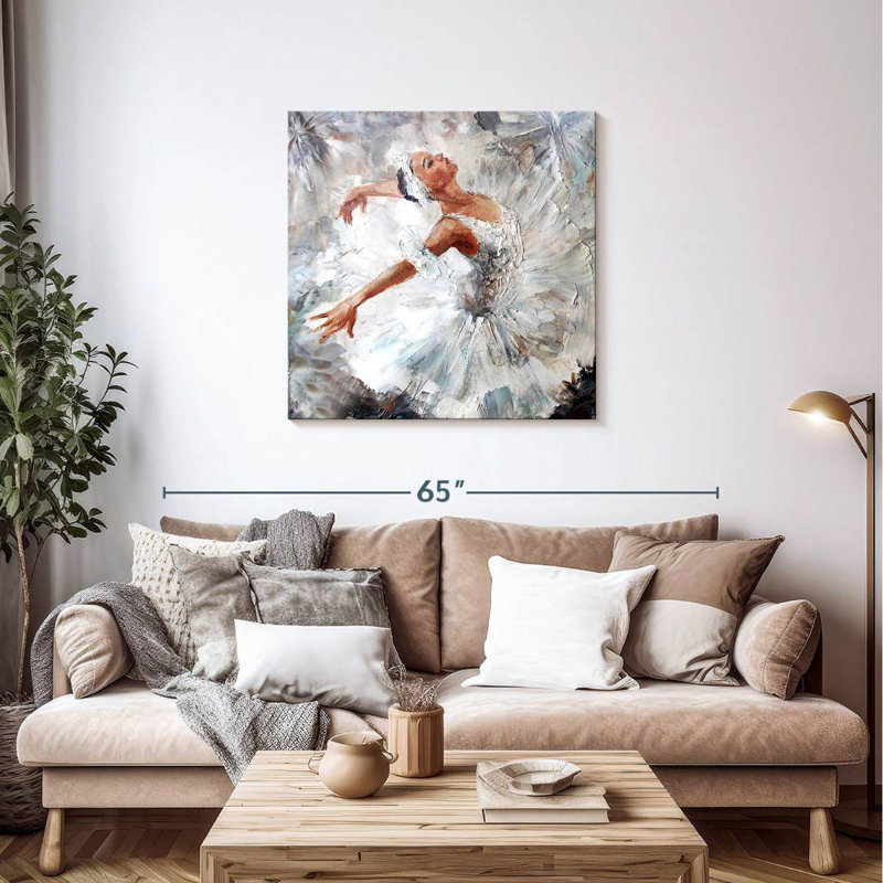 Danseur de ballet Enn, H 36 po x l 36 po