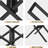 28.74'' W Metal Log Rack