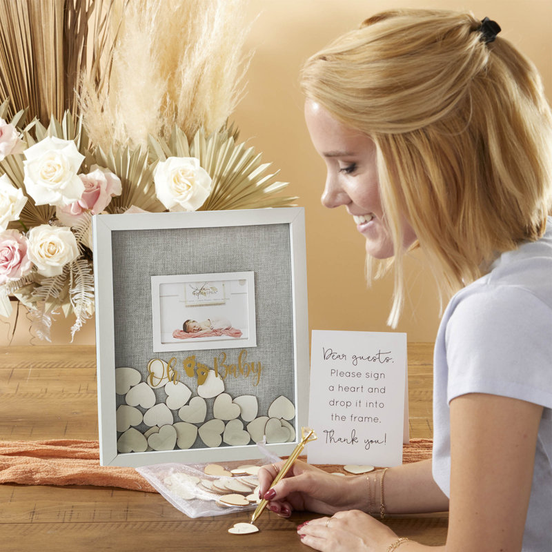 White Shadow Box Picture Frame