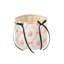 Panier de rangement en tissu (1 pièce) - Panier de rangement cosmétique - Sac de rangement de bureau - Petit sac de rangement - Boîte de rangement 16 x 16 x 15 cm-1598661577