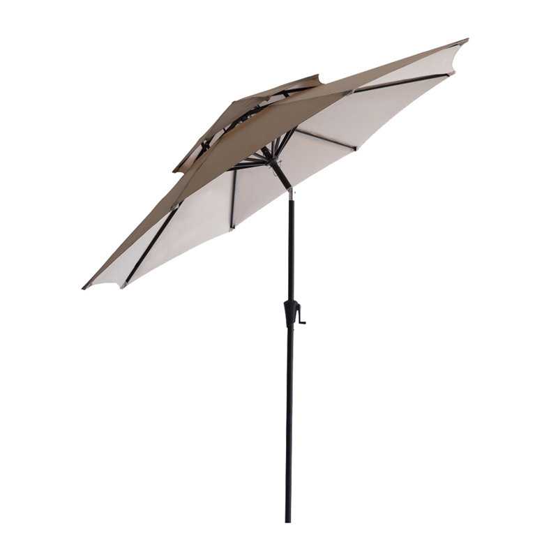 Parasol de marché Fruge 108 po, Beige