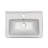 19.88"X14.25" Wall-Mounted Rectangular Ceramic Bathroom Sink