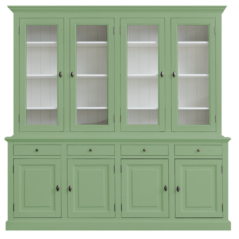 Babak Display Cabinet, Pale  Green