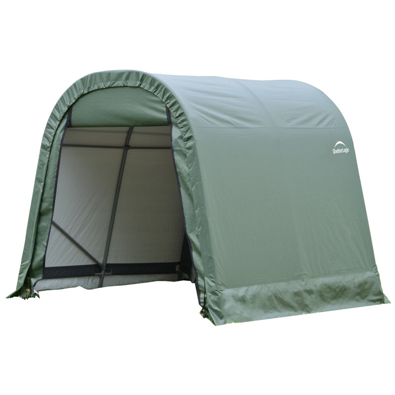 11' W x 12' D Garage, Green