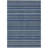 Machine Washable Indoor/Outdoor Christain ACN1414 Navy Rug-109531040