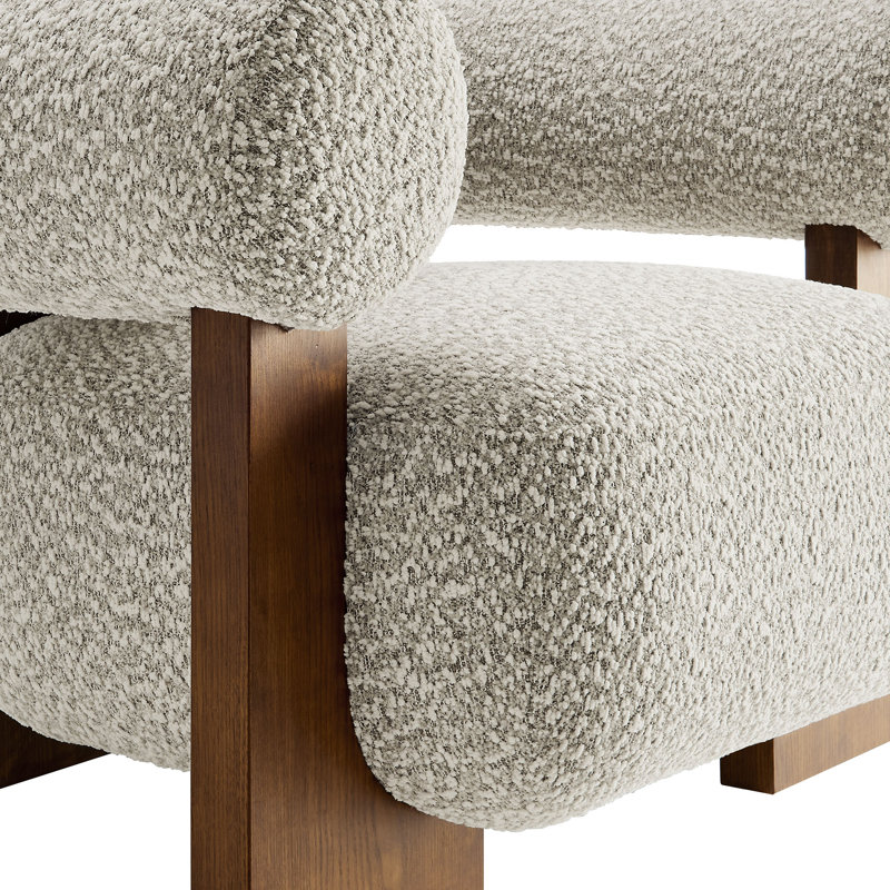 Chaise d'appoint Jace Boucle à River Rock