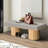 Christakis Boucle Fabric Upholstered Bench