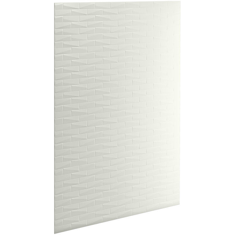 Choreograph Wall Panel, Brick Texture, Dune, 96" H x 60" W