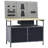 Workbench with Three Wall Panels