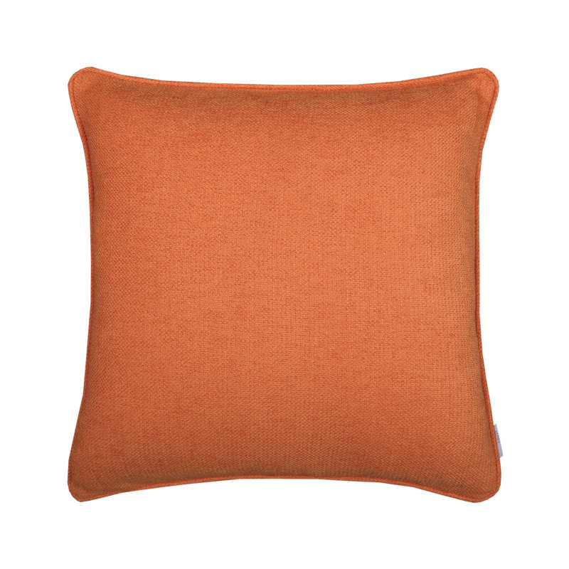 Reversible Throw Pillow, Orange