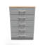 Fully Assembled Fralick 5 Drawer 76.5Cm W Chest of Drawers-1736155712