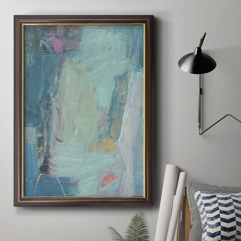 Saudar IV - Peinture sur toile encadrée, H 20 po x l 16 po x P 2,5 po
