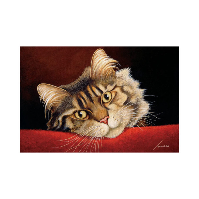 Mocha Dominguez 1 Piece Wrapped Canvas Wall Art, 20.32 cm H x 30.48 cm W