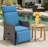Wicker Outdoor Lounge Chair-401677843