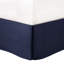 Édredon très grand indigo - Ensemble de 7 coussins décoratifs de couleur unie en coton avec bordure-129988425-129988429