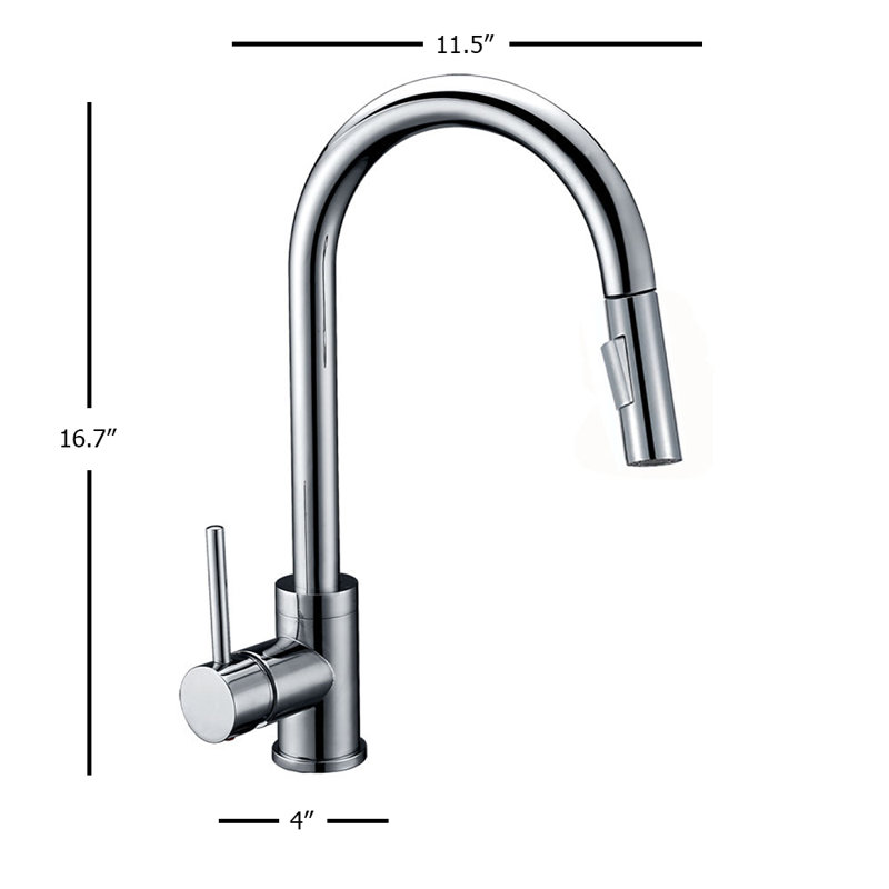 LITTLE TREE Pull Out Kitchen Faucet