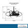 29'' 3 - Blade LED Standard Ceiling Fan with Remote Control and Light Kit Included