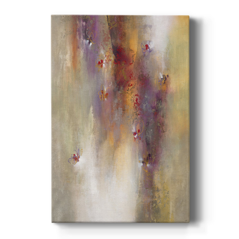 Été écarlate - galerie Cavas sur mesure, H 27 po x l 18 po