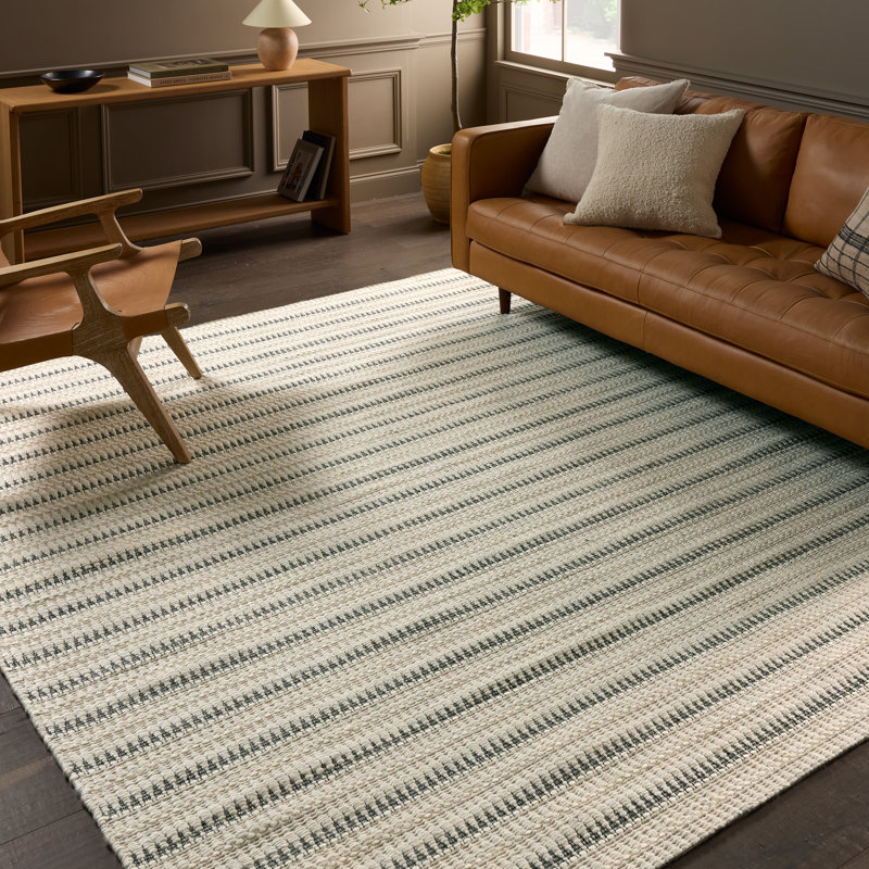 Tapis tissé à la main Esvin Vanoir, Rectangle de 5 pi x 8 pi