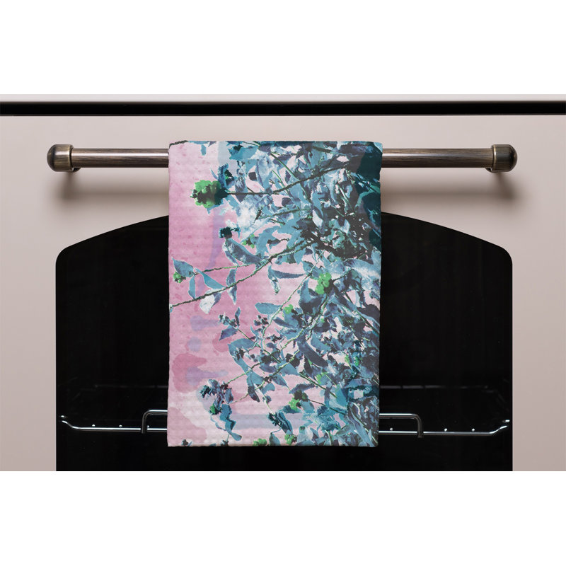 Cotton Floral Tea Towel Kitchen Towel