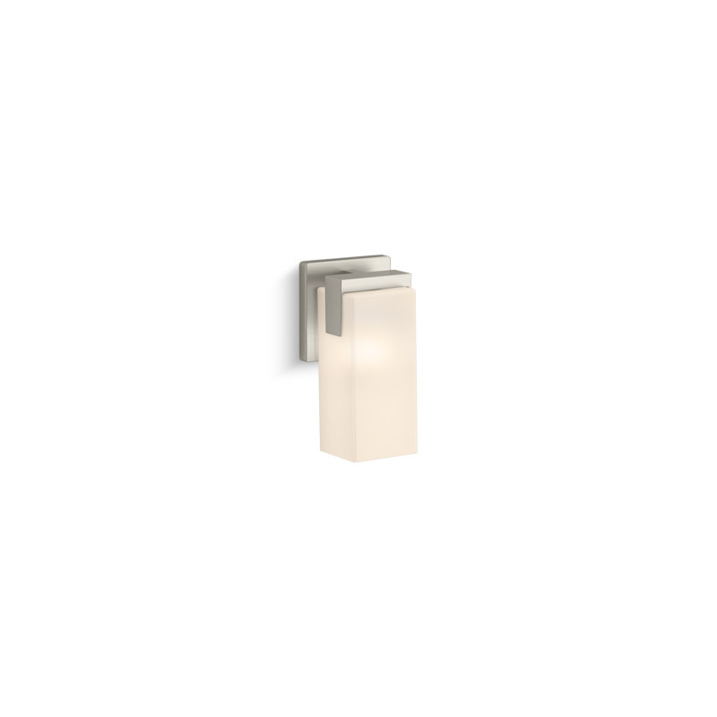 Honesty One-Light Sconce, Brushed Nickel