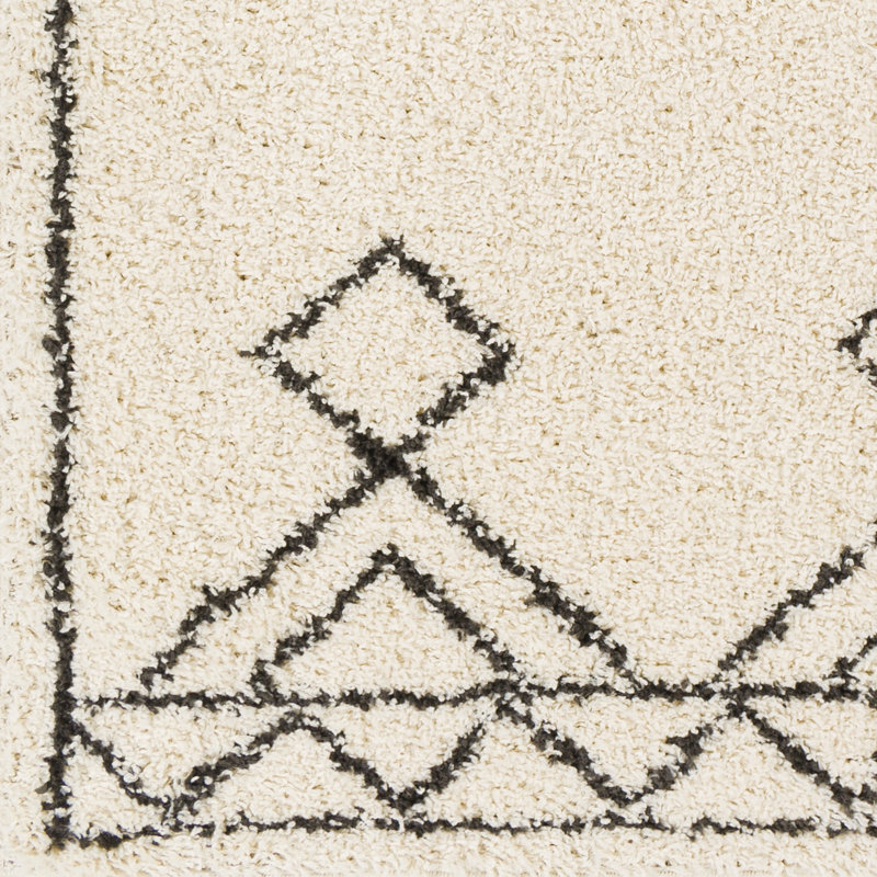 Lourdes Geometric Indoor Rug, Rectangle 6'7" x 9'