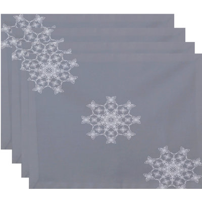 Polyester Geometric Rectangle Placemat