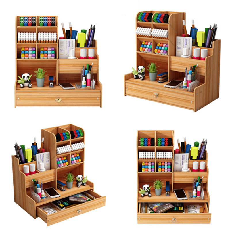 Manufactured Wood Desk Organiser