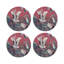 Sous-verres ronds en cuir Summer Palace Primula-119015340