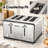 4-Slice Stainless Steel Toaster with Extra-Wide Slots and Dual Controls, 6 Shade Settings